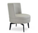 Soho Concept Hilton Lounge Armchair with chrome legs and plush seating, modern design for stylish living spaces.