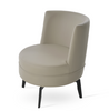 Soho Concept Hilton Lounge Armchair with chrome legs, cushioned seating and stylish design for modern living spaces