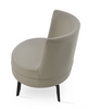 Soho Concept Hilton Lounge Armchair with chrome legs, plush seating and modern design, perfect for stylish living rooms.