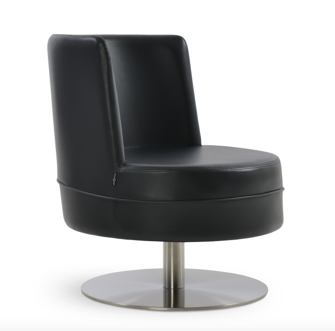 Hilton Lounge Swivel Round Armchair by Soho Concept