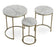 Alexy Marble Nesting End Table by Soho Concept