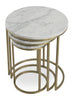 Alexy Marble Nesting End Table by Soho Concept