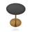 White lacquer Ares End Table by Soho Concept, showcasing a sleek modern design with clean lines and a smooth finish.