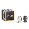 Atlas Salt and Pepper Set by Jonathan Adler