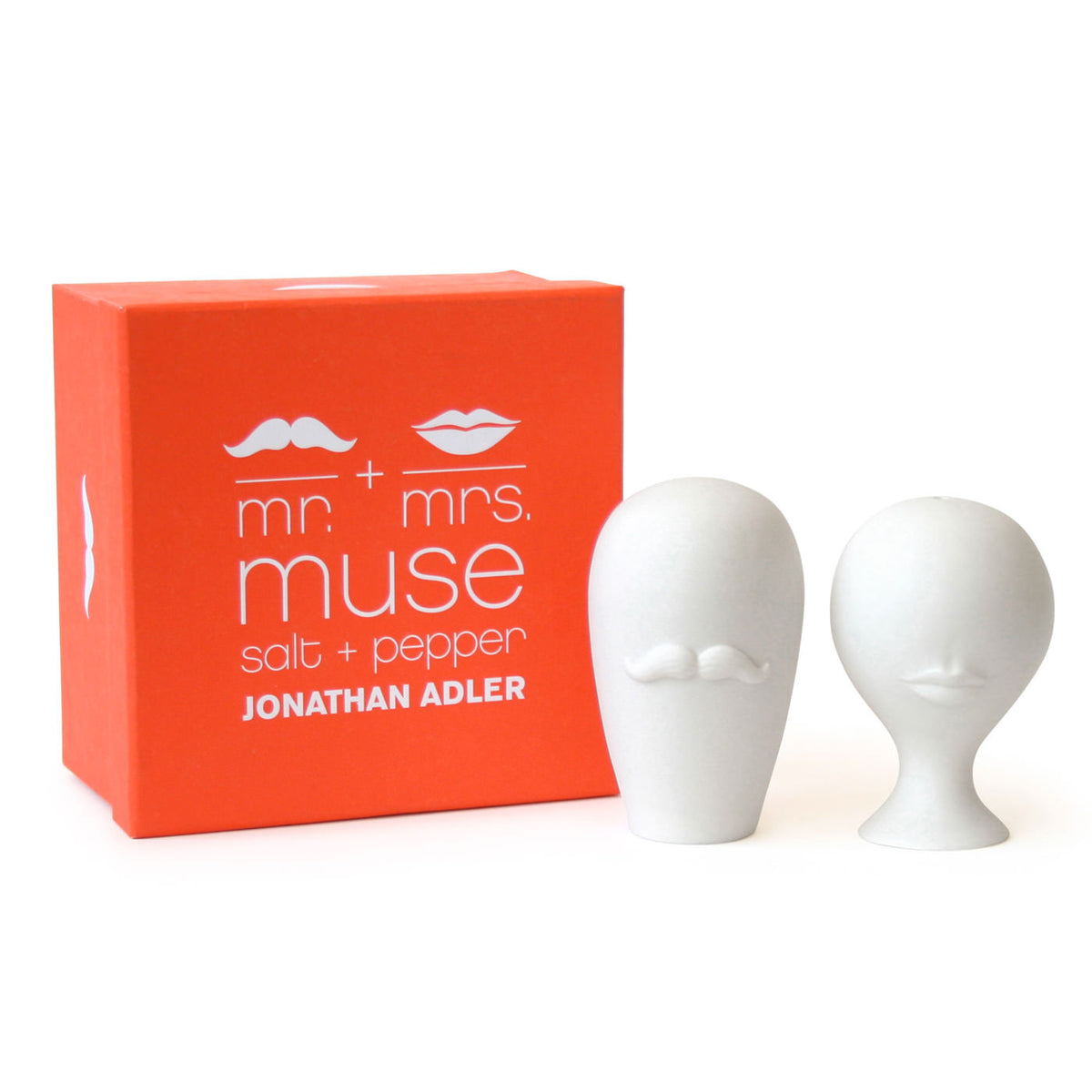 Mr. & Mrs. Muse Salt & Pepper Shakers by Jonathan Adler