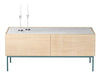 Luc 160 Sideboard with Drawers and Limestone Top by Asplund