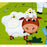 20 Piece Tactile Puzzle - Farm Animals by Janod