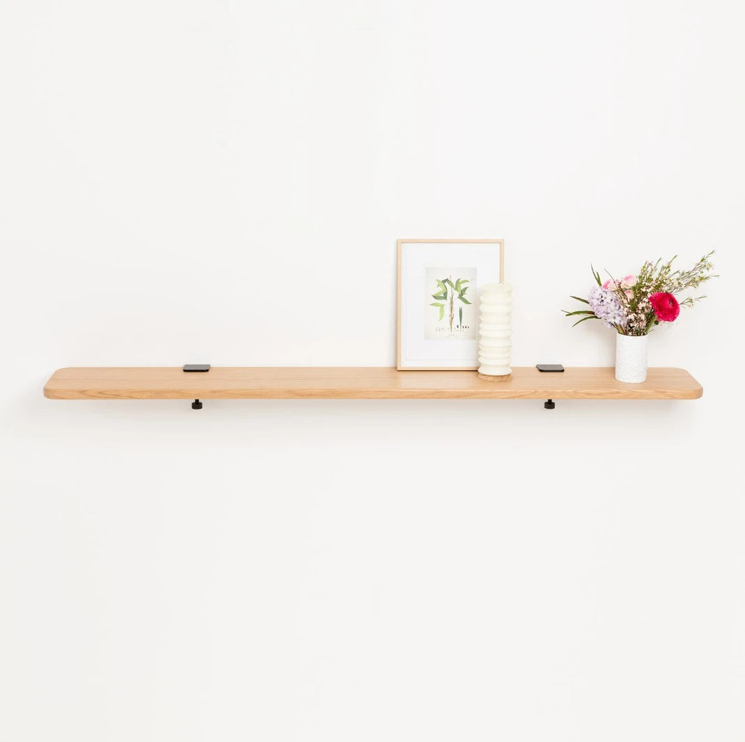 Solid Oak Shelf by Tiptoe