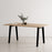 New Modern Dining Table with Wooden Top by Tiptoe