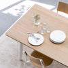 New Modern Dining Table with Wooden Top by Tiptoe