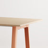 New Modern Dining Table with Wooden Top by Tiptoe