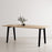 New Modern Dining Table with Wooden Top by Tiptoe