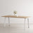 New Modern Dining Table with Wooden Top by Tiptoe