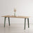 New Modern Dining Table with Wooden Top by Tiptoe