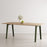 New Modern Dining Table with Wooden Top by Tiptoe