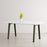 New Modern Dining Table with Recycled Plastic Top by Tiptoe