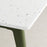 New Modern Dining Table with Recycled Plastic Top by Tiptoe