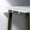 New Modern Dining Table with Recycled Plastic Top by Tiptoe