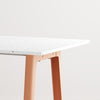 New Modern Dining Table with Recycled Plastic Top by Tiptoe