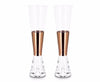 Tank Champagne Glasses Copper Set of Two by Tom Dixon