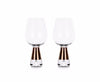 Tank Wine Glasses Copper Set of Two by Tom Dixon