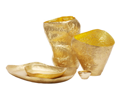 Large Bash Vessel from Tom Dixon's Accessories series, featuring a sleek, modern design with a smooth, metallic finish.