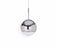 Gold mirror ball pendant light by Tom Dixon, 25cm modern lighting fixture with reflective surface for contemporary decor.