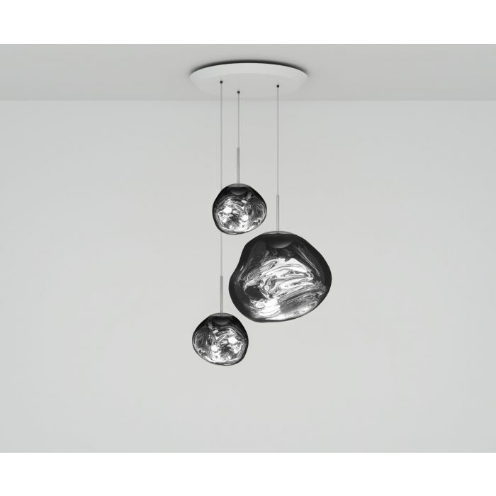 Melt Trio-Round Pendant System by Tom Dixon