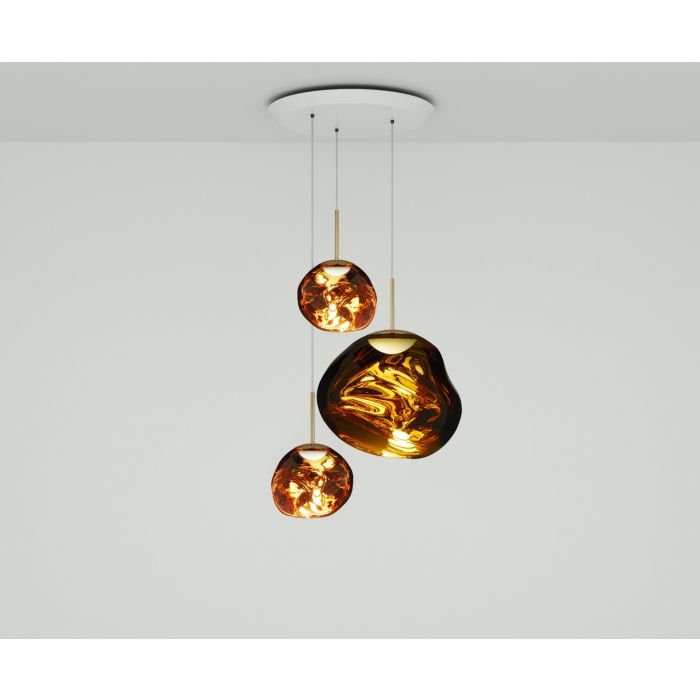 Melt Trio-Round Pendant System by Tom Dixon