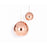 Copper Round Pendant 25cm by Tom Dixon
