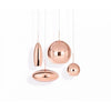 Copper Round Pendant 45cm by Tom Dixon