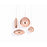 Copper Round Pendant 45cm by Tom Dixon