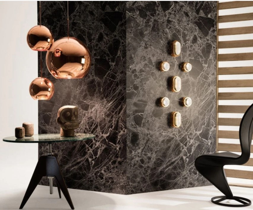 Copper Trio-Round Pendant System by Tom Dixon