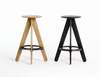 Slab Bar Stool by Tom Dixon