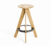 Slab Bar Stool by Tom Dixon