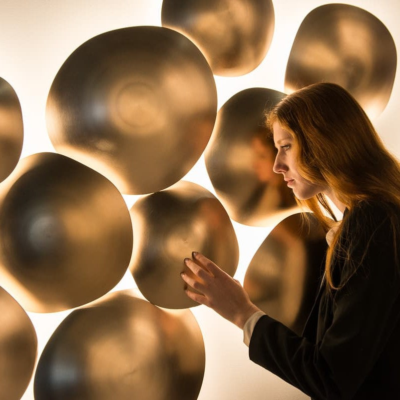 Chestnut Ceiling / Wall Light by VISO (Made in Canada)