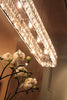 Small Gia Suspension light by VISO, featuring modern design and Canadian craftsmanship, perfect for contemporary lighting.