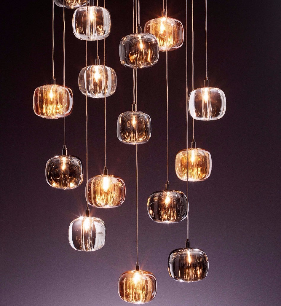 Suspension lumineuse Cubie par VISO (fabriquée au Canada)