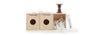 Stool (Model C) by Eames, from the Miniatures Collection by Vitra