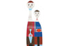 Poupées en bois Alexander Girard par Vitra