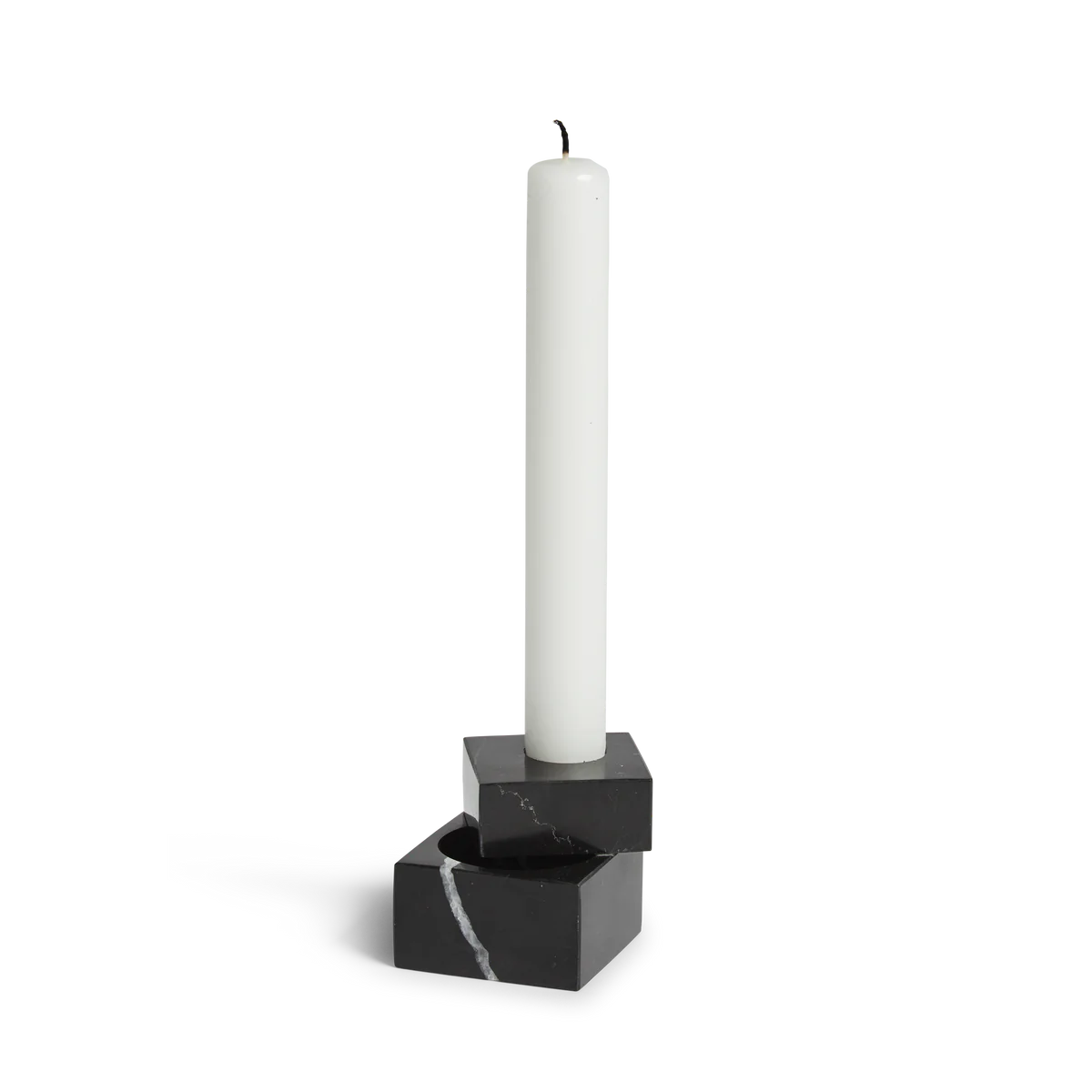 Woud Denmark Jeu De Dés 1 candle holder, green accessory with a modern design, ideal for decorative tabletop use.