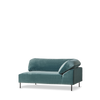 Collar Open End 2-Seater (Arm Right) by Woud Denmark