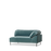 Collar Open End 2-Seater (Arm Right) by Woud Denmark