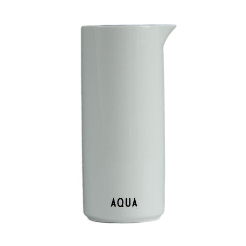 Water / Aqua Jug by Design Letters