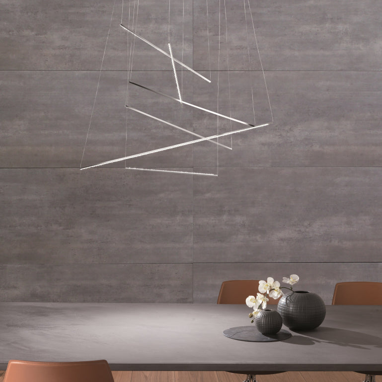 Spillo 6 Suspension Lamp by ZANEEN design