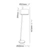 Linood Floor Lamp by ZANEEN design