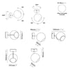 Plafonnier/Applique Bo-La par ZANEEN design